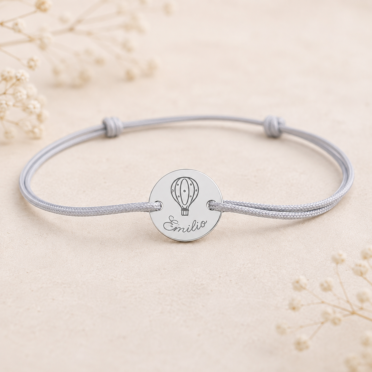 Personalisiertes Armband für Kinder - Heißluftballon
