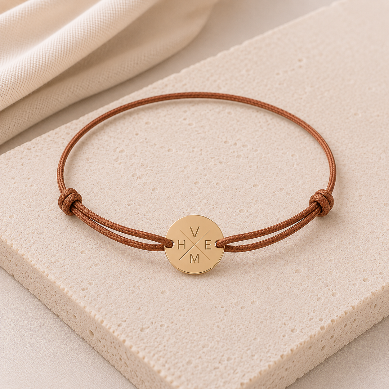 Personalisiertes Armband, Initialen