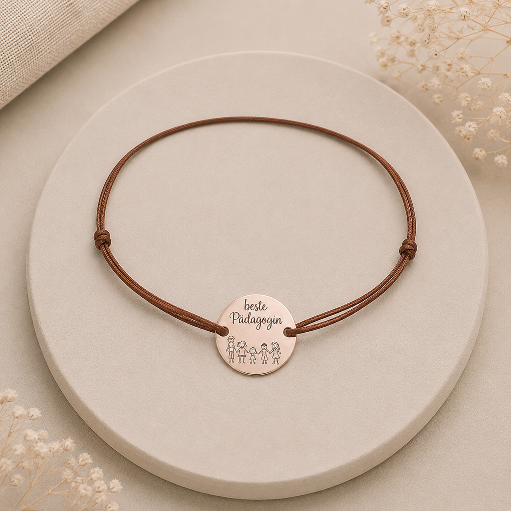 Personalisiertes Armband Pädagogen