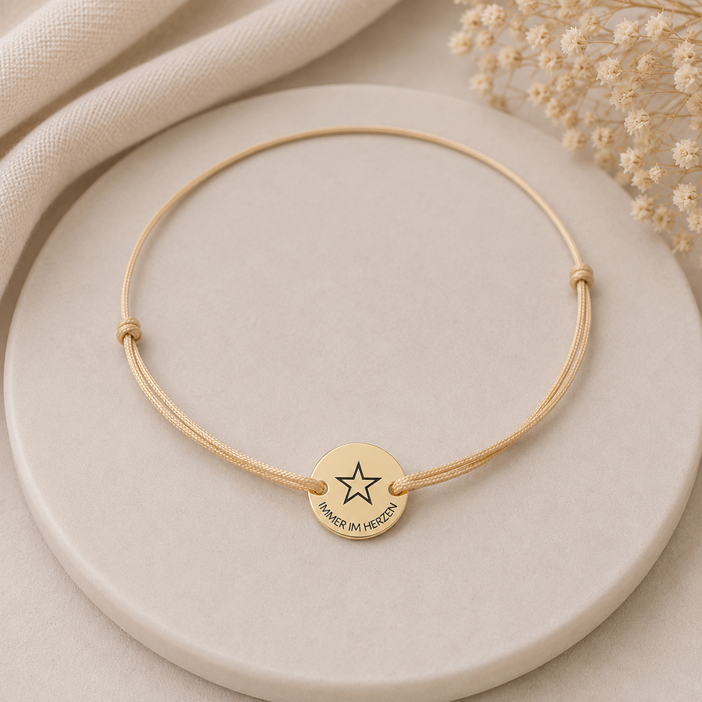 Personalisiertes Armband - Sternenkind - Stern