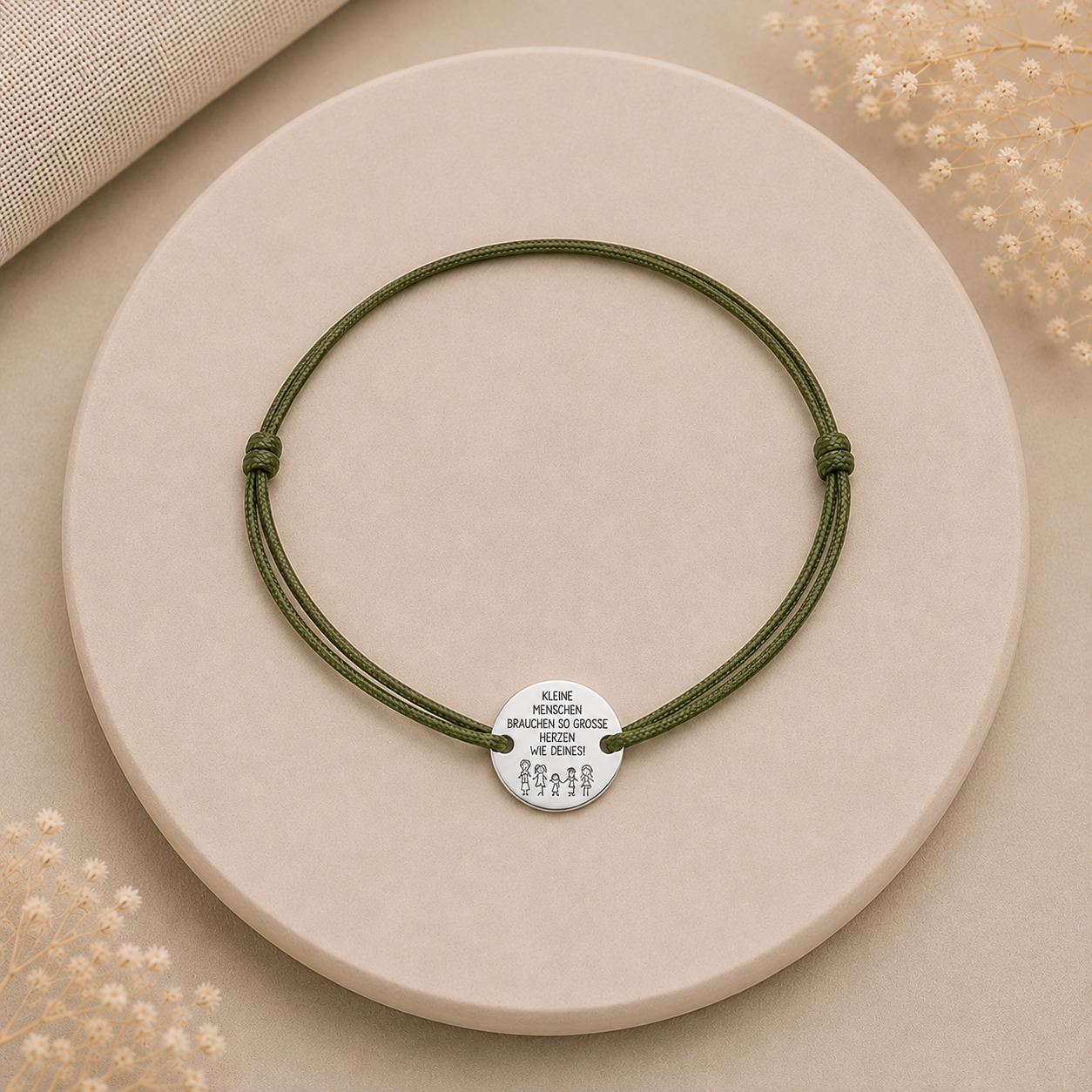 Personalisiertes Armband Pädagogen mit Spruch