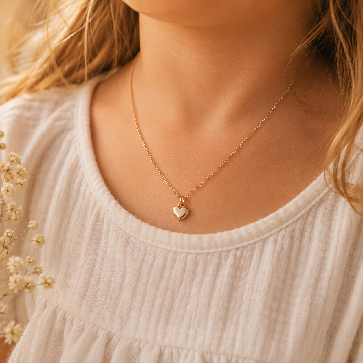 Halskette Mama & Kind Set Herz