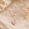 Halskette Mama & Kind Set Herz